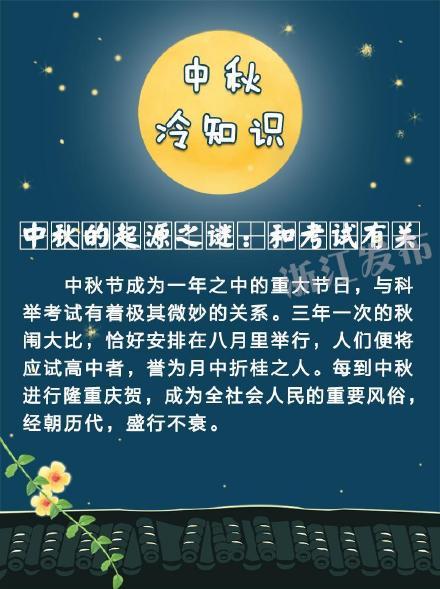 光明网■关于中秋的8大冷知识，你知道几个？