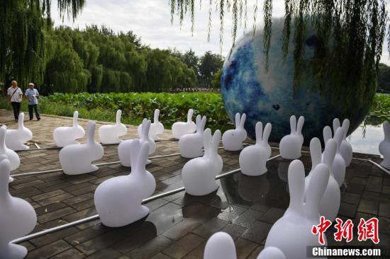 「中国新闻网」中秋圆明园再现皇家节日盛景