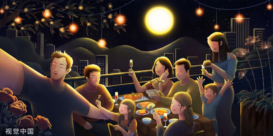 央视：央视网评：一轮明月照古今 千年家国两相依