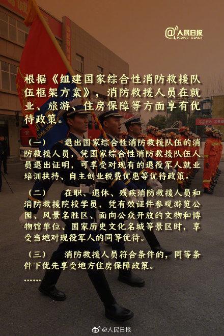 「光明网」人民微评：社会有良心，消防员获优待