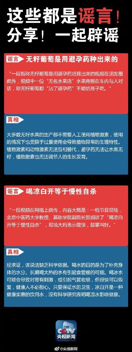 「光明网」扩散：这些是朋友圈广泛传播的谣言！别再被骗了