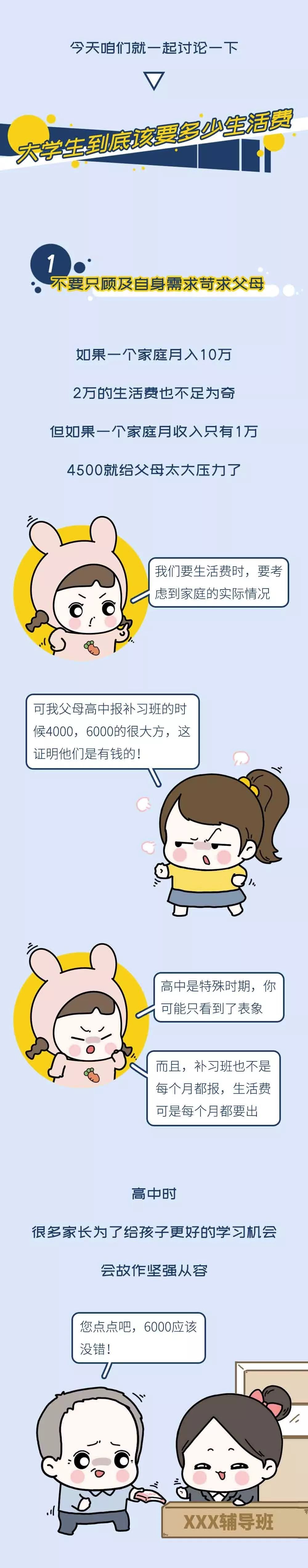 「中国新闻社」“4500生活费又不多，我妈凭什么不给我！”