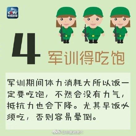 [光明网]记下这8条军训实用小贴士
