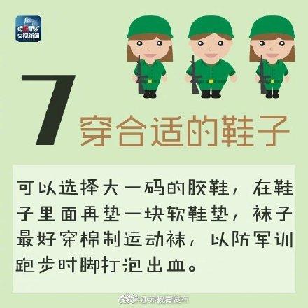 [光明网]记下这8条军训实用小贴士