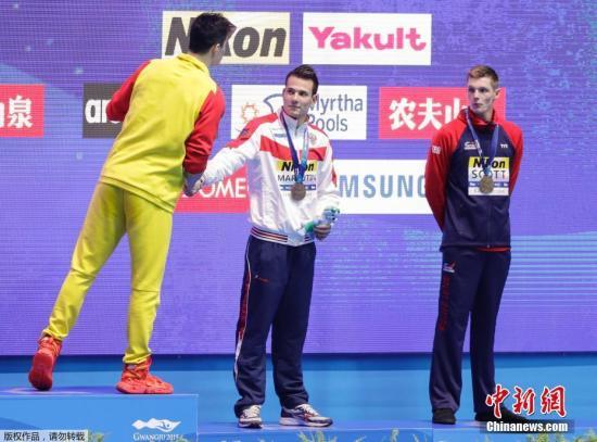 「中国新闻网」孙杨再谈世锦赛风波：用最好的成绩回应他们