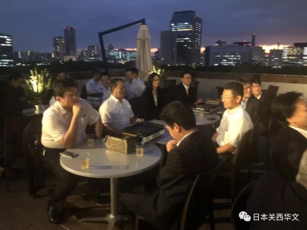 海外网@中秋之夜，西日本中国企业联合会举办与关西地区经济界的恳亲会