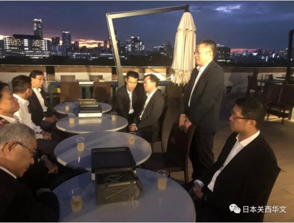 海外网@中秋之夜，西日本中国企业联合会举办与关西地区经济界的恳亲会