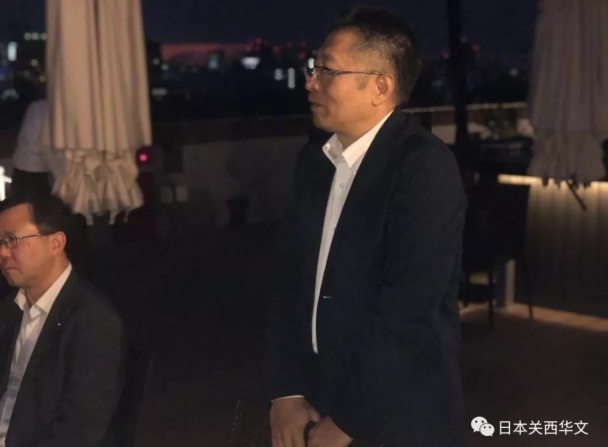 海外网@中秋之夜，西日本中国企业联合会举办与关西地区经济界的恳亲会