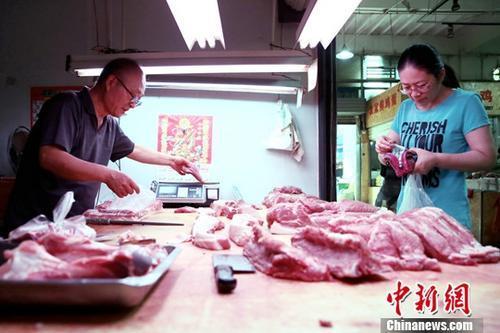 #中国新闻网#统计局回应“猪价上涨”：市场供求会出现好转