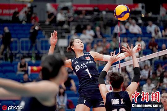 「中国新闻网」零封俄罗斯！中国女排喜提世界杯三连胜