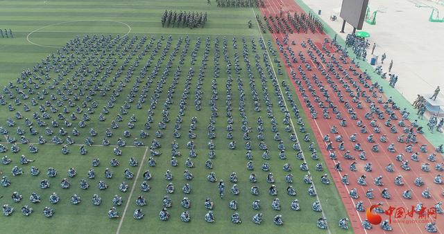 「飞阅甘肃」兰州文理学院2019级新生:上好军训砺志"第一课"