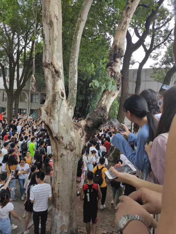 「光明网」巨型追星现场