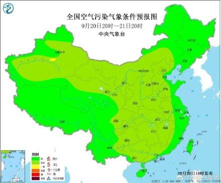 【光明网】未来一周，全国大部地区空气质量较好