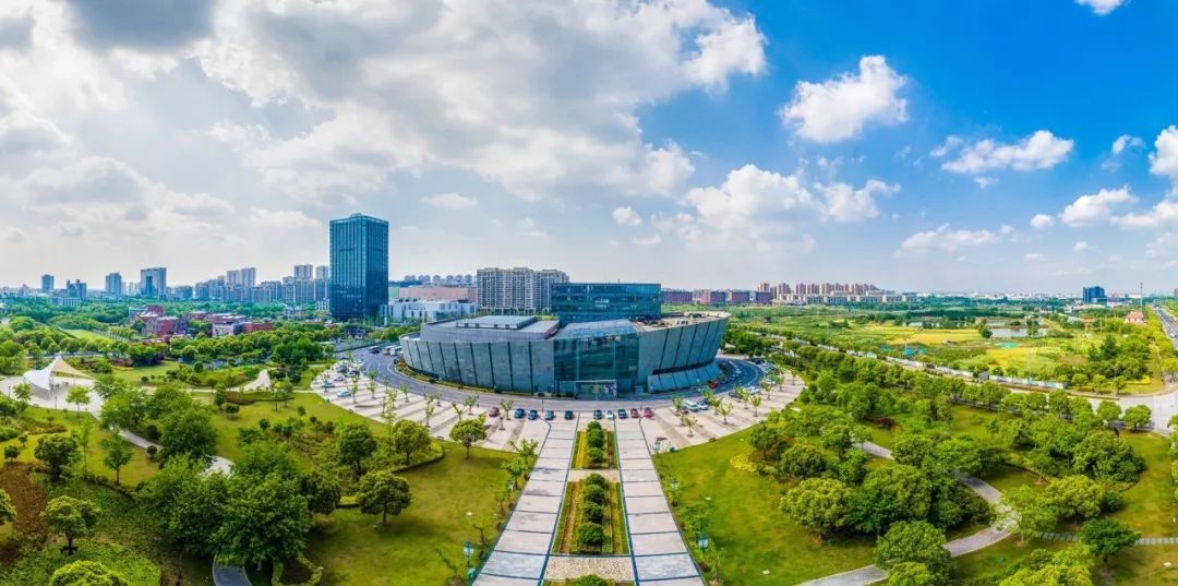 金山规划展示中心,在这里来宾可多维度了解金山地理环境,人文历史