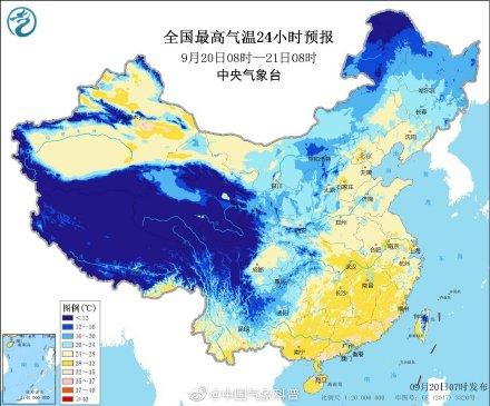光明网■南北局地降温超10℃ 华西秋雨将“下线”