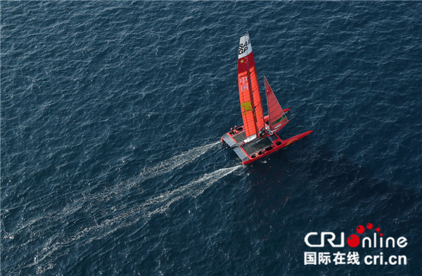 「中央广电总台国际在线」国际帆船大奖赛法国马赛站开赛 中国队暂时排名第四