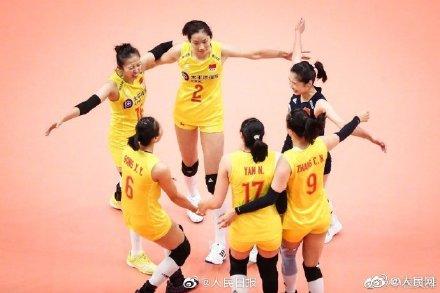光明网@中国女排2-2巴西女排 进入决胜局
