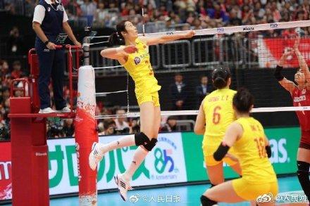 光明网@中国女排2-2巴西女排 进入决胜局