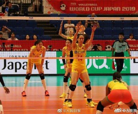 光明网@中国女排2-2巴西女排 进入决胜局