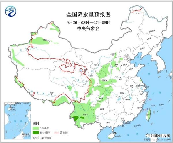 新京报■西南地区多雨雪 南方入秋进程渐开启