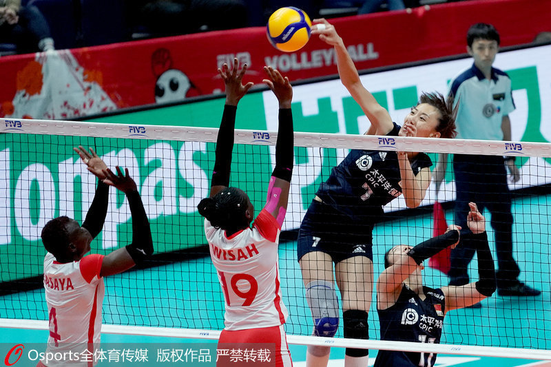 「人民网-体育频道」高清：女排世界杯 中国3-0轻取肯尼亚八连胜领跑积分榜