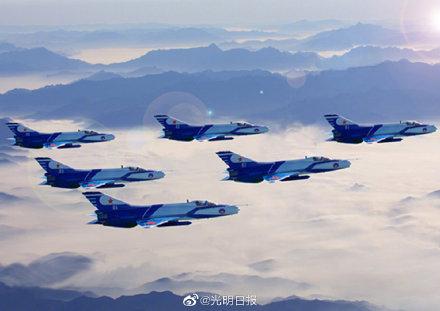 光明网@中国空军，了不起