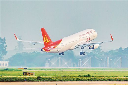 2016年,广西引进首架空客a30飞机民航 构建空中大通道新中国成立以来