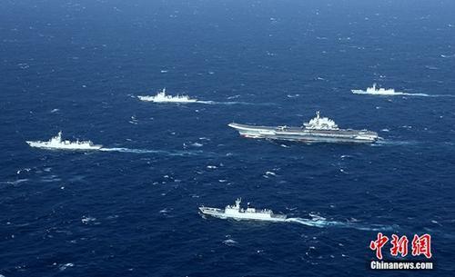 【中国新闻网】国防部：坚决反对美国航母编队到南海炫耀武力