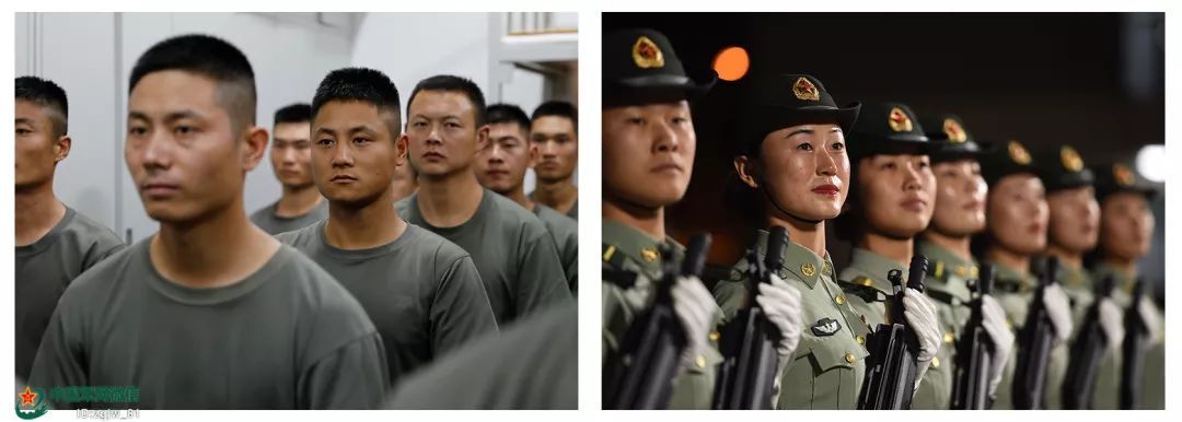 「中国军网」“阅兵体”恋爱日记｜他和未婚妻同在阅兵训练场
