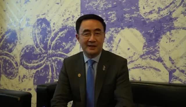 [国际在线]新西兰国会议员杨健祝贺新中国成立70周年