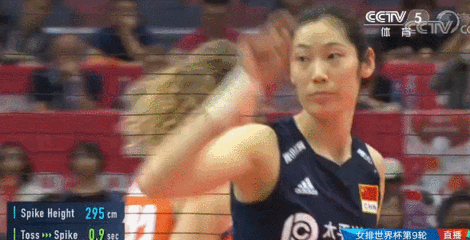 女性之声@中国女排九连胜！朱婷、丁霞“更新”表情包