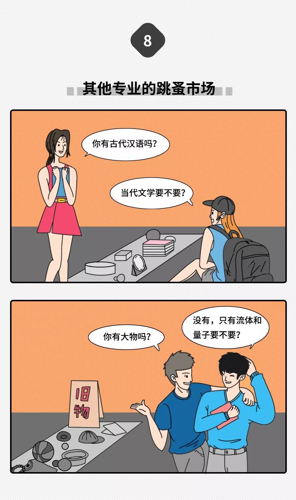 「中国新闻社」大学专业只分两种：学医的和其他