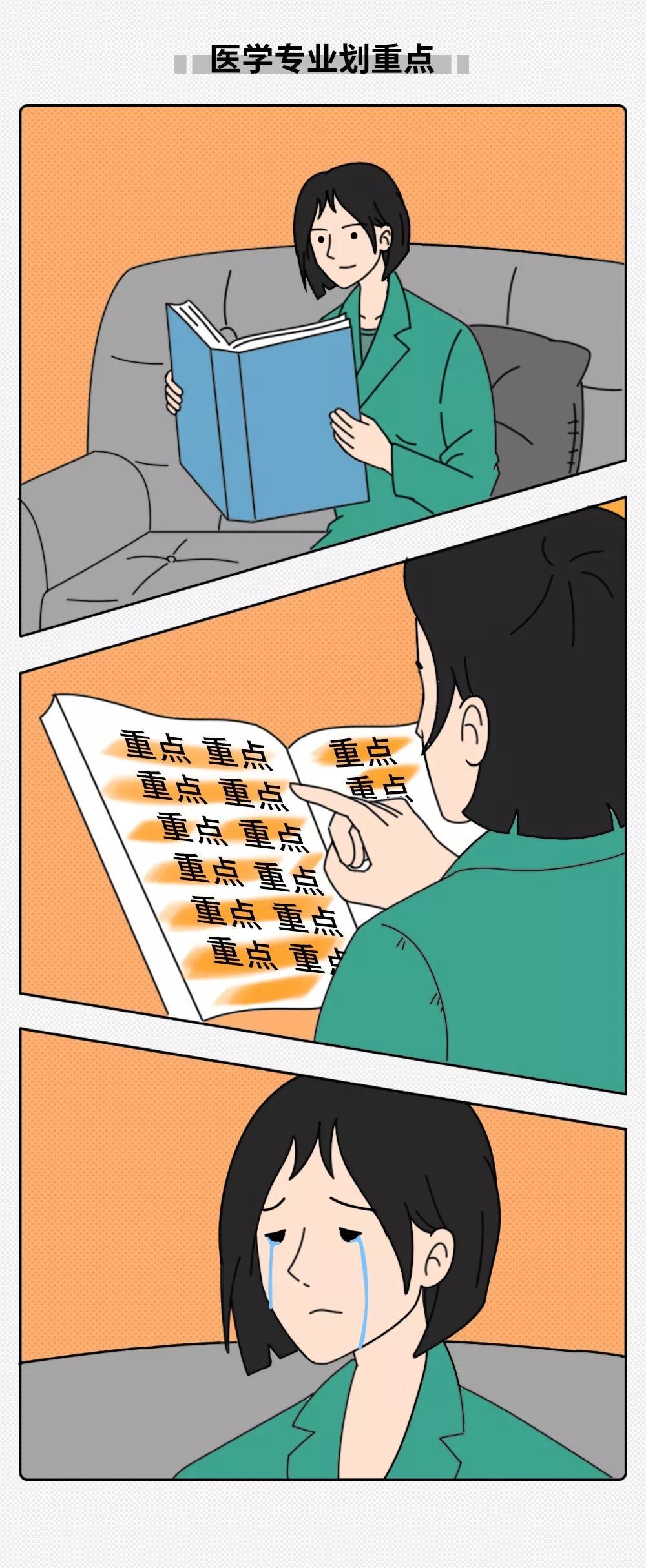 「中国新闻社」大学专业只分两种：学医的和其他