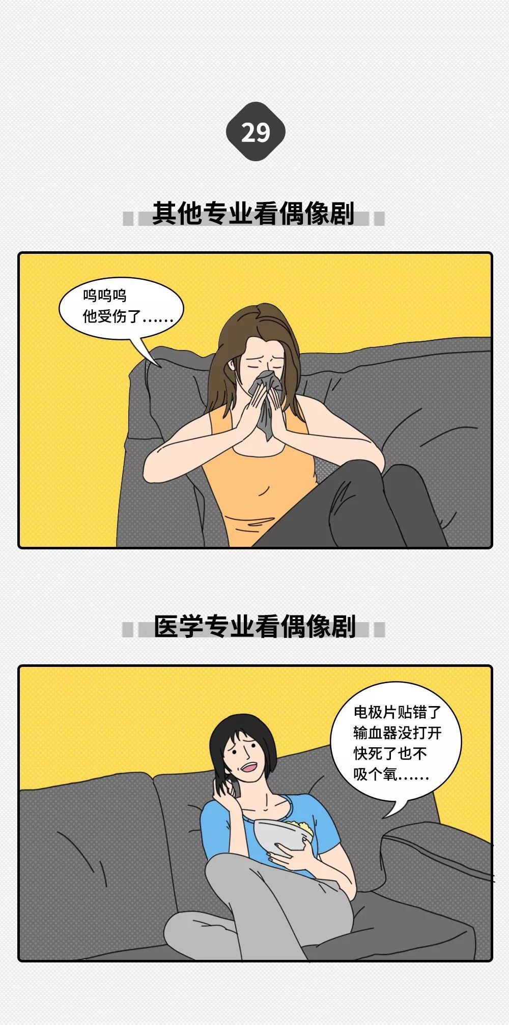 「中国新闻社」大学专业只分两种：学医的和其他