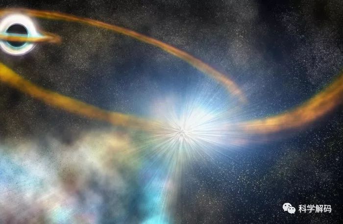 【科学解码】1万到10万年一遇！天文学家眼睁睁看见一颗恒星被黑洞吃掉