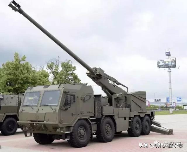 世界155毫米车载炮的典范之作斯洛伐克tmgeva车载炮