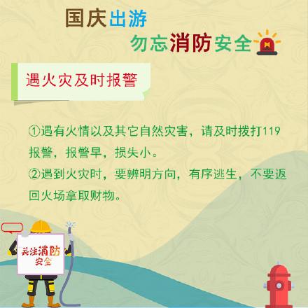 光明网：国庆出游，这些消防安全知识要记牢