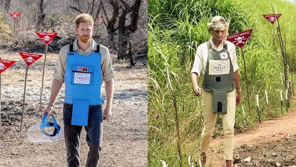 新京报：哈里王子重走戴安娜王妃22年前走过的路