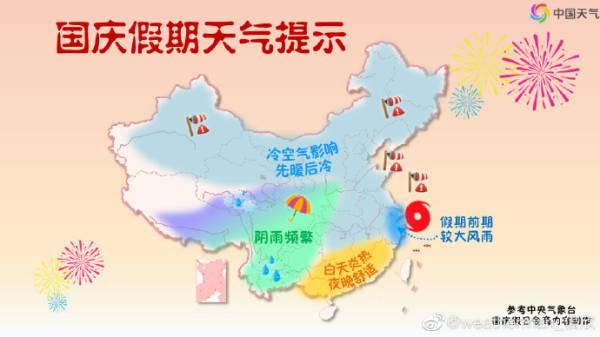 「观察者网」台风&降温，国庆还能不能好好过？