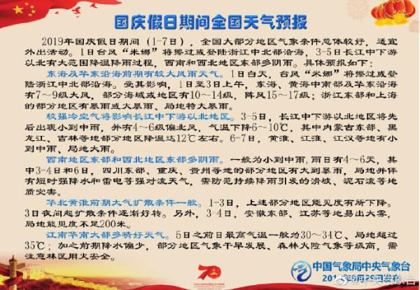「观察者网」台风&降温，国庆还能不能好好过？