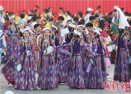 #中国青年网#国庆联欢活动进入倒计时