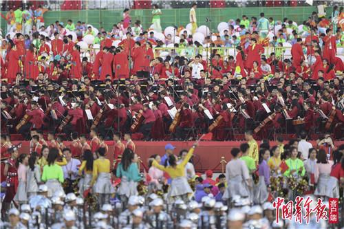 #中国青年网#国庆联欢活动进入倒计时