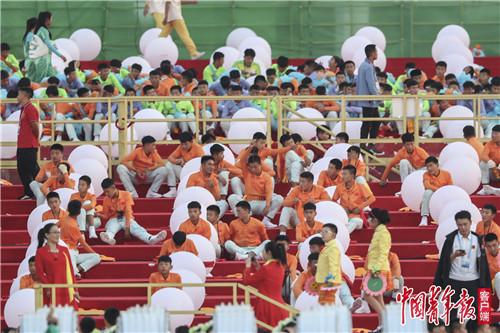 #中国青年网#国庆联欢活动进入倒计时