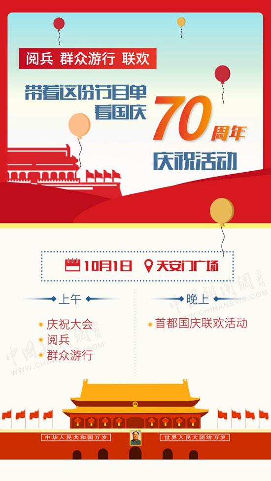「齐鲁网」剧透！阅兵、群众游行、联欢，带着节目单看国庆70周年庆祝活动