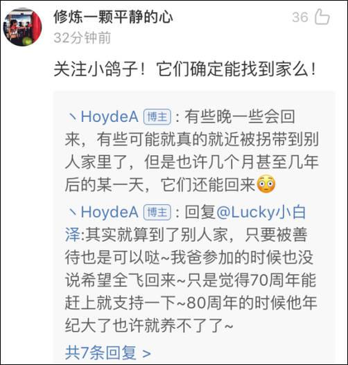 「观察者网」国庆大会的7万和平鸽 是从北京市民家里借来的