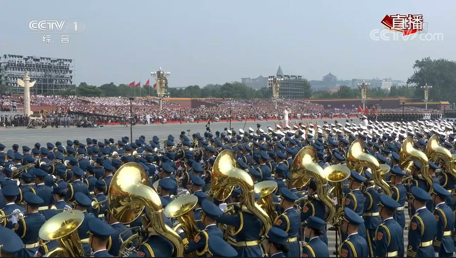 「文汇报」陆海空三军联合军乐团：技艺+责任心+体魄