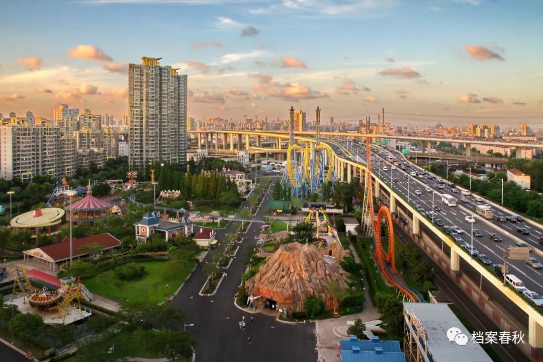 今日锦江乐园全景图文:上海市档案馆官微@档案春秋,闵行区档案馆(作者