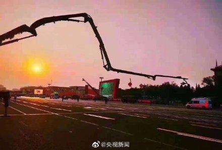 #光明网#转发！也为他们点赞！奋战在国庆阅兵幕后的电视人