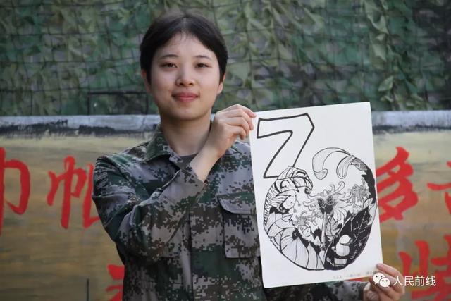 #人民前线#这就是女新兵的国庆节