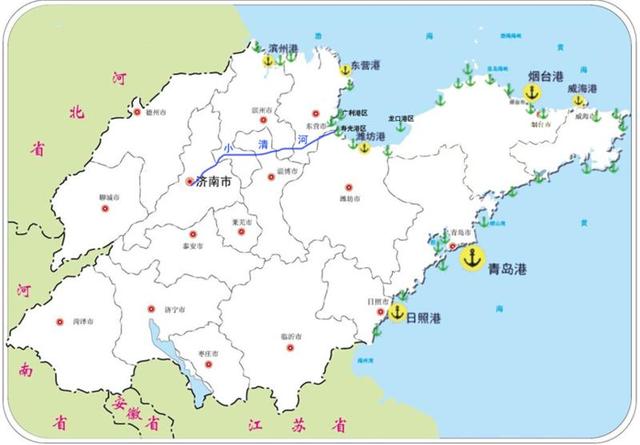 小清河淄博港位置图片
